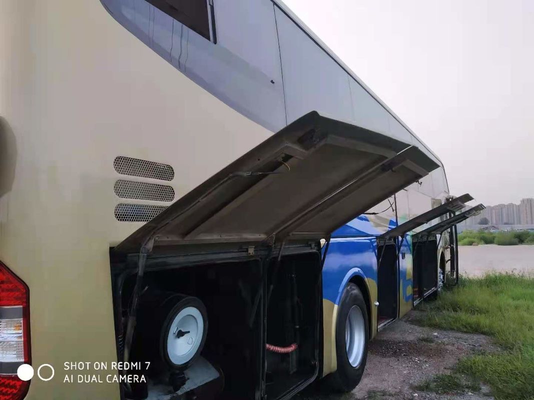 55 treinador usado ônibus usado assentos Bus de Yutong ZK6127 motor diesel de 2012 anos nas boas condições