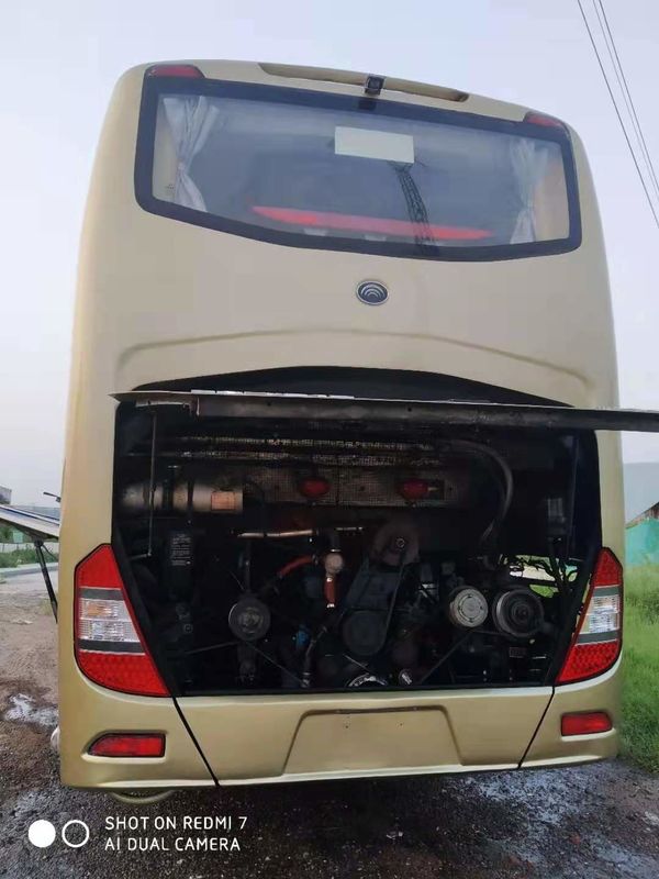 55 treinador usado ônibus usado assentos Bus de Yutong ZK6127 motor diesel de 2012 anos nas boas condições