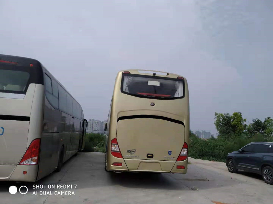 55 treinador usado ônibus usado assentos Bus de Yutong ZK6127 motor diesel de 2012 anos nas boas condições