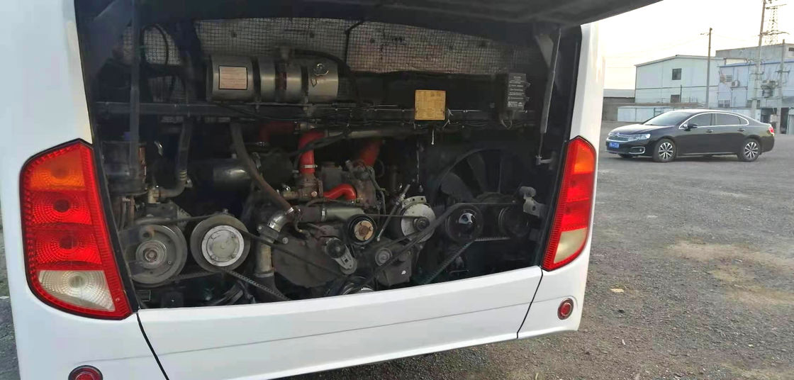 O chassi de aço usado assentos usado do ônibus de excursão do ônibus ZK6110 51 de Yutong saiu de portas dobro de direção