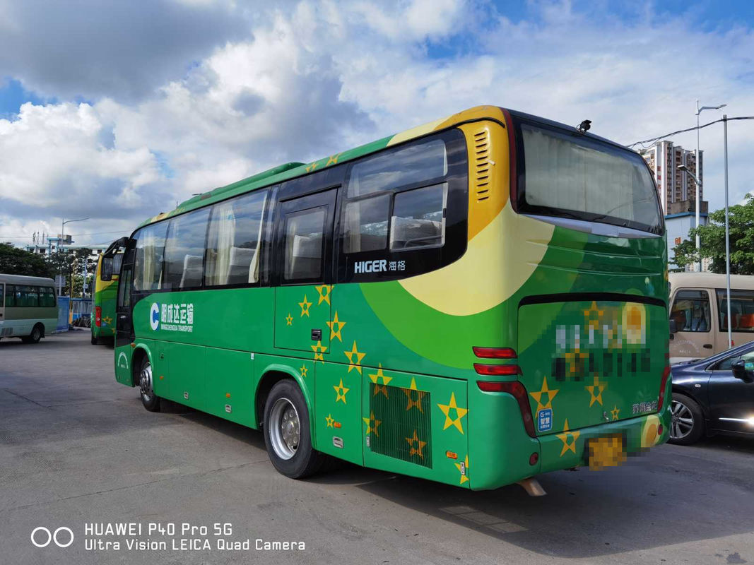 2014 um treinador mais alto do ano KLQ6896 Bus 39 assentos usou o motor diesel 162kw do ônibus nenhum ônibus do acidente LHD