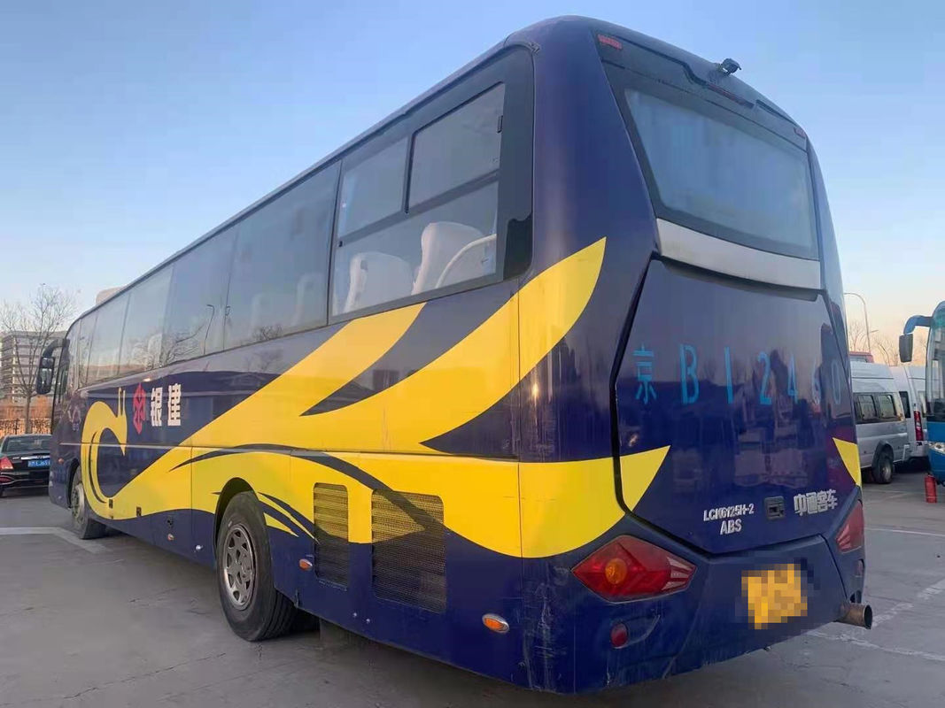 2012 treinador usado assentos Bus LCK6125H do ano 53 ZHONGTONG com o condicionador de ar para o turismo
