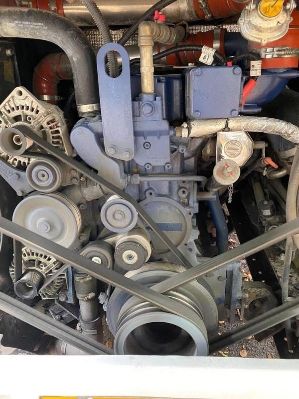 Euro traseiro V do motor do ônibus de ZK6119 Yutong 51 ônibus de excursão usado da bolsa a ar dos assentos chassis