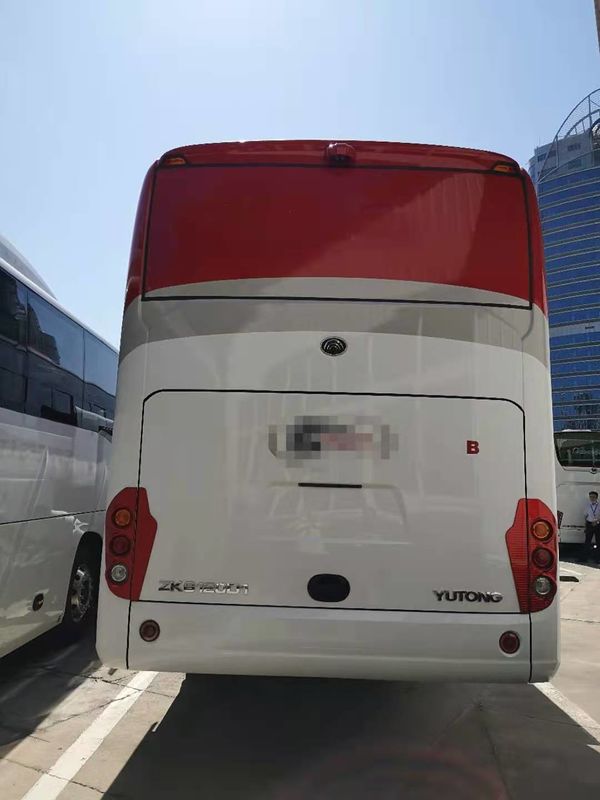 Treinador novo Bus do ônibus novo novo de Yutong ZK6120D1 dos assentos do ônibus 53 que dirige os motores diesel de LHD