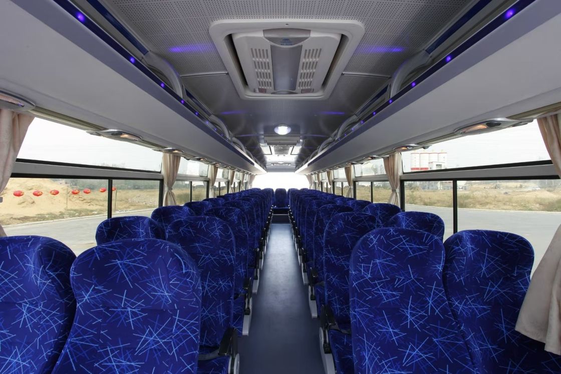 Treinador novo Bus do ônibus novo novo de Yutong ZK6120D1 dos assentos do ônibus 53 que dirige os motores diesel de LHD