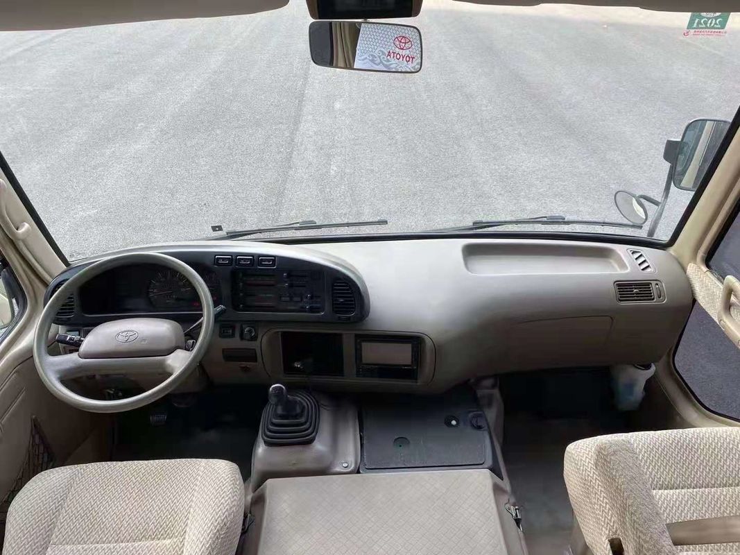 Porta totalmente automático usada da movimentação da mão de Mini Bus Toyota Coaster Left dos assentos do motor 20 do ônibus 2TR da pousa-copos