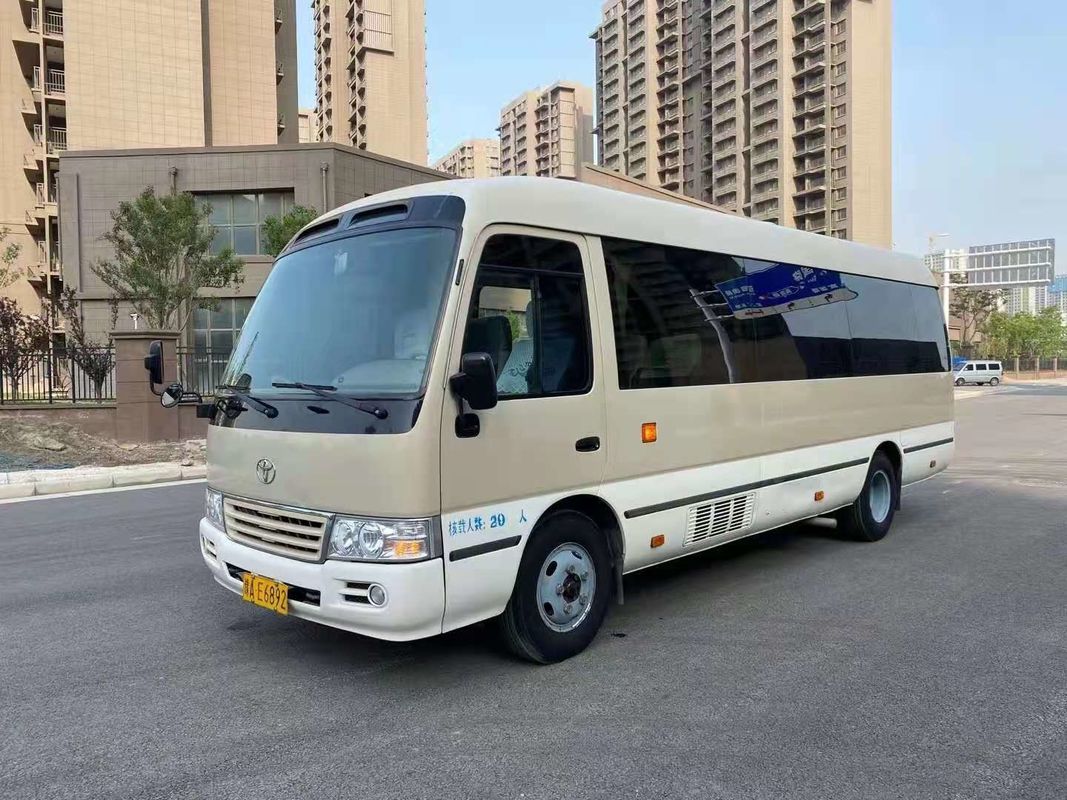 Porta totalmente automático usada da movimentação da mão de Mini Bus Toyota Coaster Left dos assentos do motor 20 do ônibus 2TR da pousa-copos