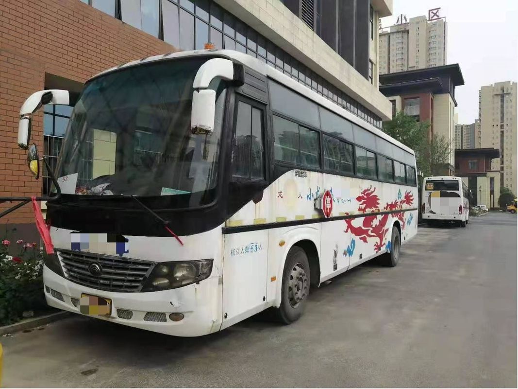 53 treinador usado conservado em estoque novo usado assentos Bus do ônibus de Yutong ZK6116D motor diesel de 2013 anos