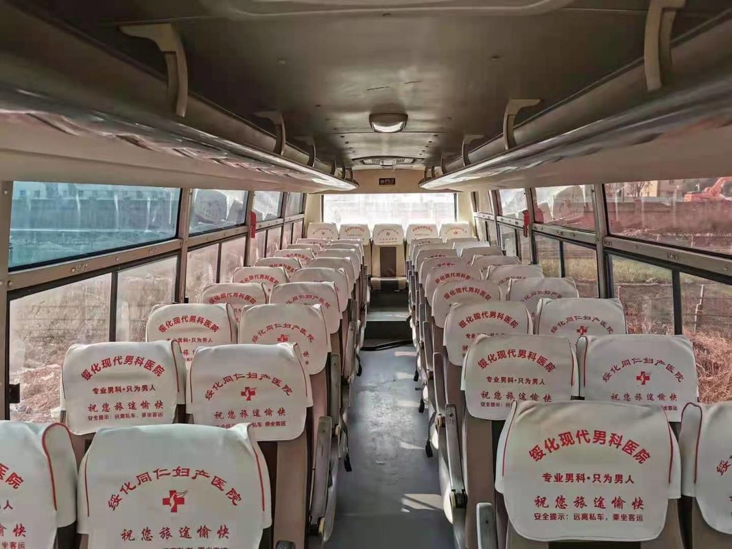 49 treinador usado ônibus usado assentos Bus de Yutong ZK6102D motores diesel de Front Engine Steering LHD de 2011 anos