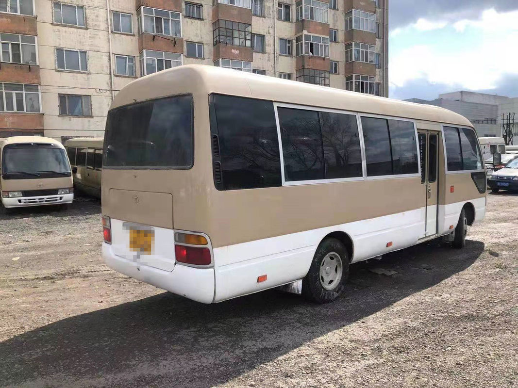 2010 o ônibus usado da pousa-copos do ano 23 assentos, LHD usou Mini Bus Toyota Coaster Bus com motor diesel, direção esquerda