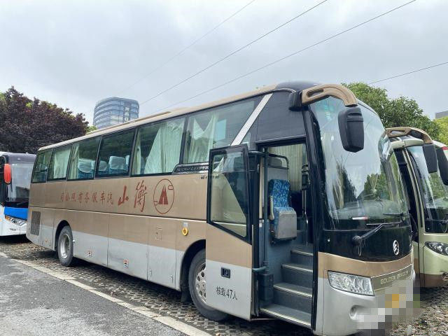 2015 direção dourada usada assentos da mão esquerda do poder do modelo 232HP de Dragon Brand XML6103J38 dos treinadores de passageiro do ano 47