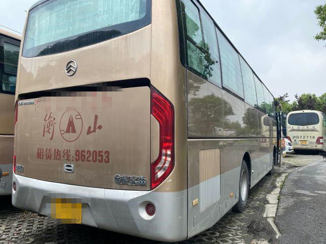 2015 direção dourada usada assentos da mão esquerda do poder do modelo 232HP de Dragon Brand XML6103J38 dos treinadores de passageiro do ano 47