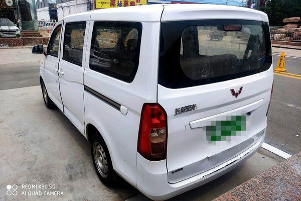 2016 movimentação do combustível LHD de Mini Bus Used Cars Gasoline do carro usado de Wuling dos assentos do ano 7