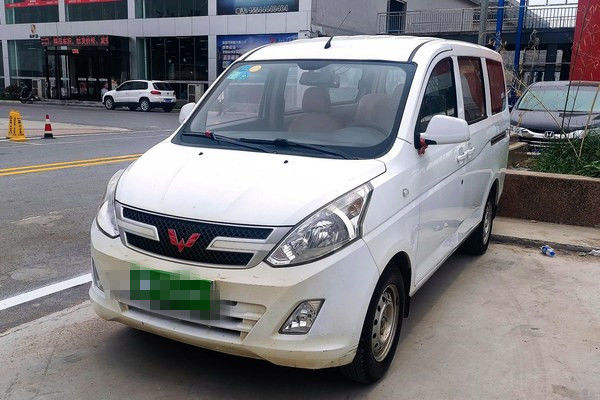 2016 movimentação do combustível LHD de Mini Bus Used Cars Gasoline do carro usado de Wuling dos assentos do ano 7