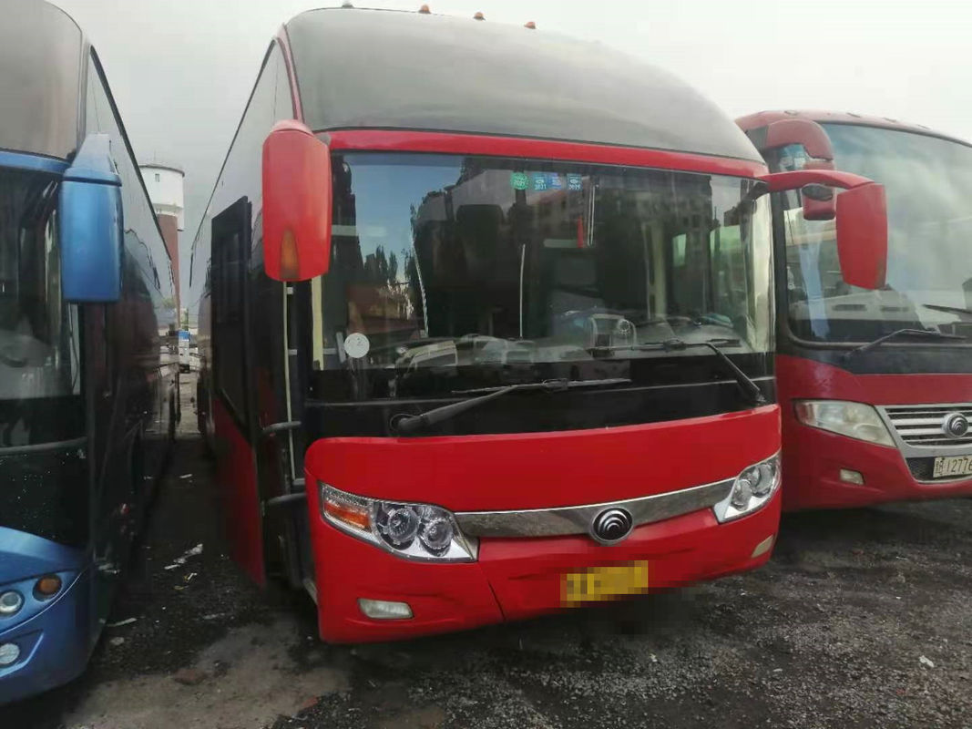 Os assentos usados do treinador ZK6127 55 de Yutong sairam chassi da bolsa a ar de Seerting do ônibus de excursão usado do Euro do motor III traseiro para África