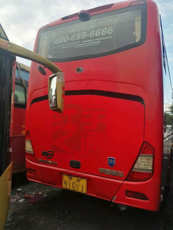 54 treinador usado ônibus usado assentos Bus de Yutong ZK6127H motor diesel de 2011 anos nas boas condições