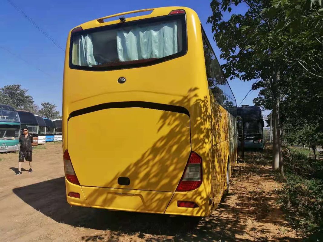 63 treinador usado ônibus usado assentos Bus de Yutong ZK6127H motor diesel LHD de 2011 assentos novos do ano nas boas condições