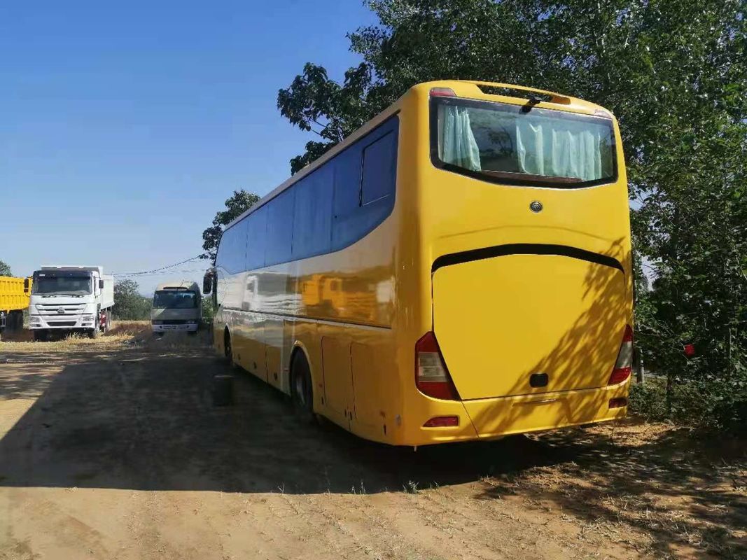 63 treinador usado ônibus usado assentos Bus de Yutong ZK6127H motor diesel LHD de 2011 assentos novos do ano nas boas condições