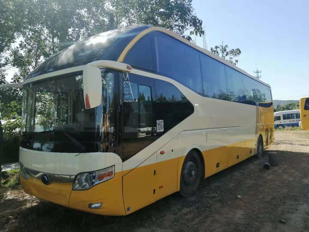 63 treinador usado ônibus usado assentos Bus de Yutong ZK6127H motor diesel LHD de 2011 assentos novos do ano nas boas condições