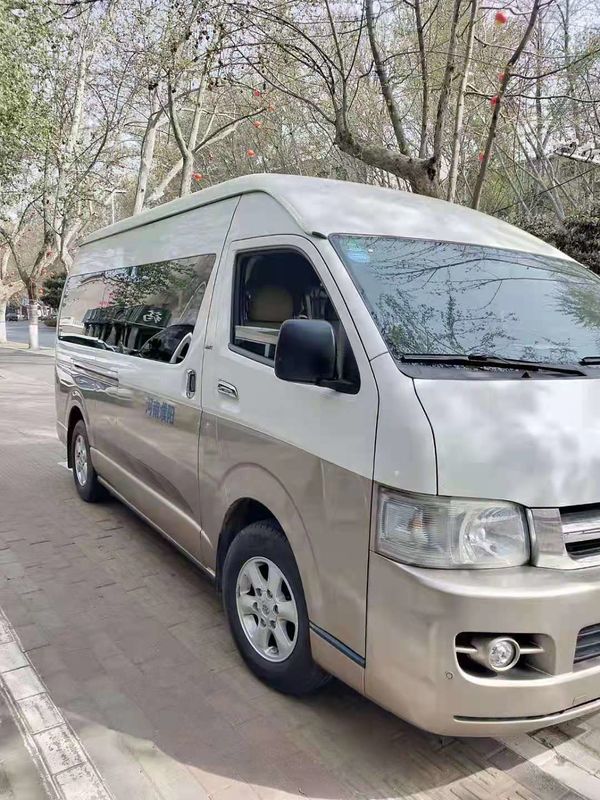 A gasolina Toyota Hiace de 2007 assentos do ano 13 usou o telhado alto da transmissão automática de Mini Bus With Luxury Seat