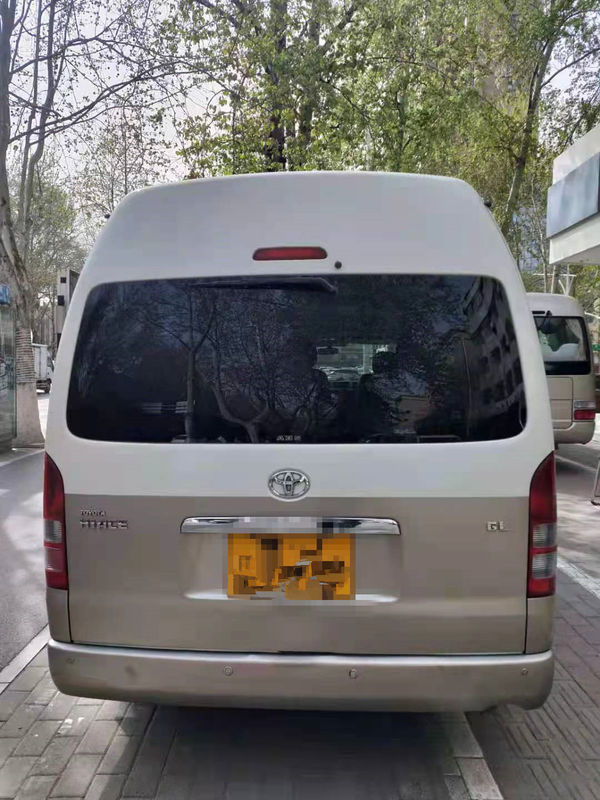 A gasolina Toyota Hiace de 2007 assentos do ano 13 usou o telhado alto da transmissão automática de Mini Bus With Luxury Seat
