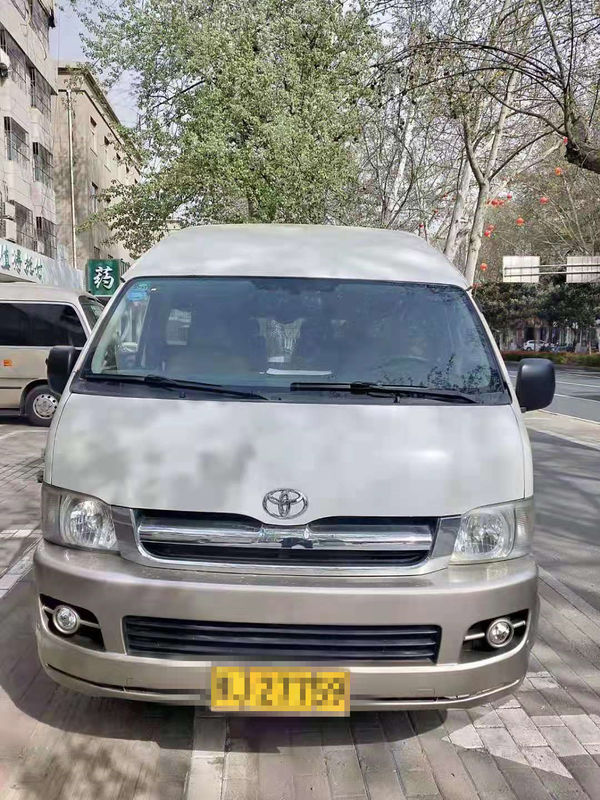 A gasolina Toyota Hiace de 2007 assentos do ano 13 usou o telhado alto da transmissão automática de Mini Bus With Luxury Seat