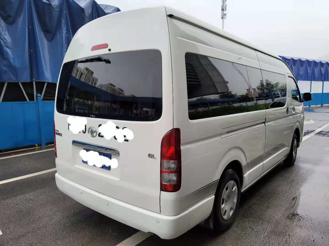 A gasolina Toyota Hiace de 2012 assentos do ano 13 usou o telhado alto de Mini Bus With Luxury Seat para o negócio