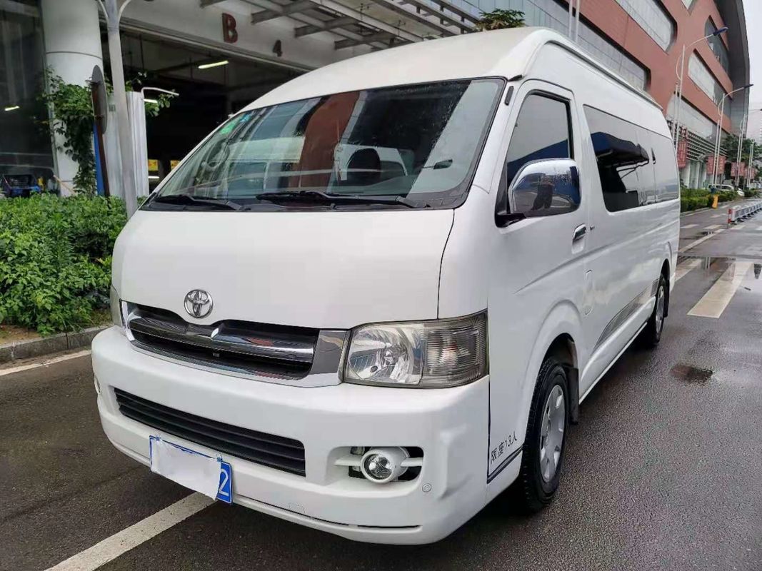 A gasolina Toyota Hiace de 2012 assentos do ano 13 usou o telhado alto de Mini Bus With Luxury Seat para o negócio