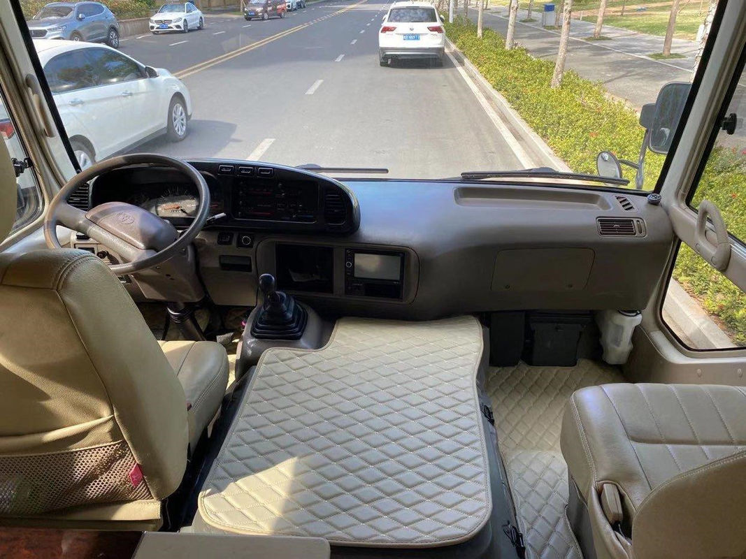 Assentos usados do VIP do quilômetro do motor diesel do Euro III dos assentos do ônibus 23 da pousa-copos de Toyota baixos