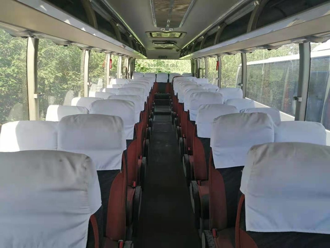 54 treinador usado ônibus usado assentos Bus de Yutong ZK6127 motor diesel de 2014 anos nas boas condições