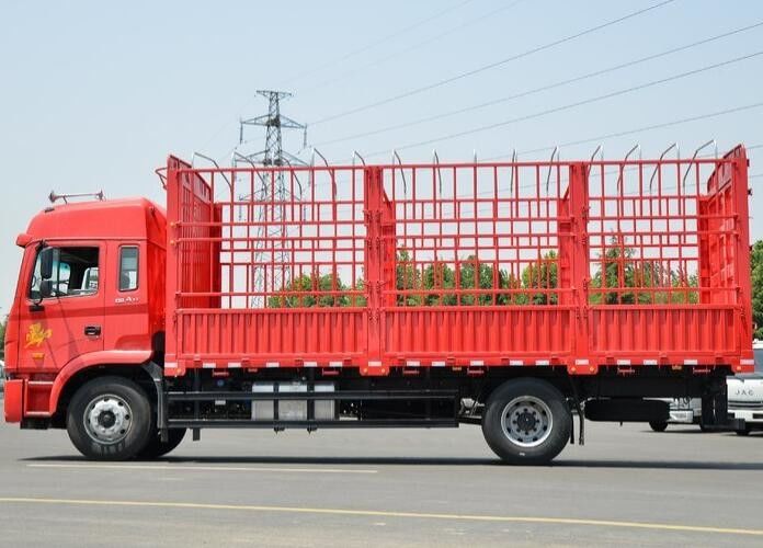 Caminhão mediano dos cavalos-força 4X2 6.8M Warehouse Gate Dump de JAC Geerfa A5L Brown 220