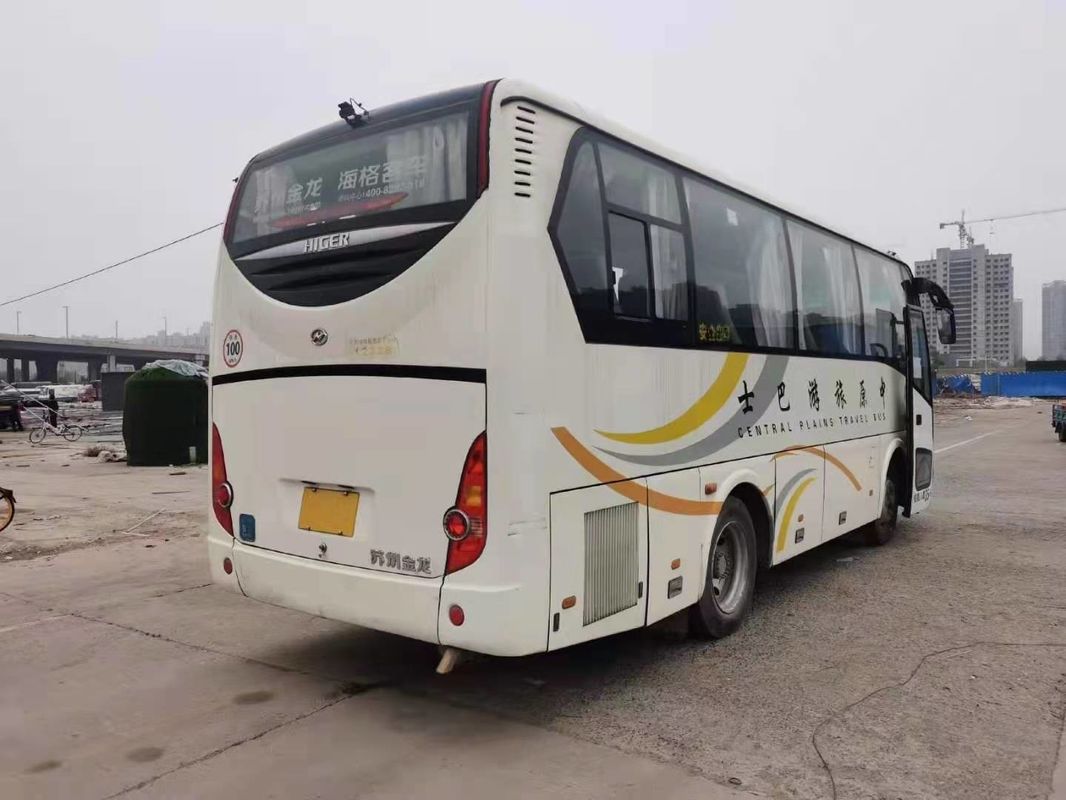 2013 treinador usado ônibus usado assentos do ano 35 KLQ6808 Bus With LHD que dirige os motores diesel
