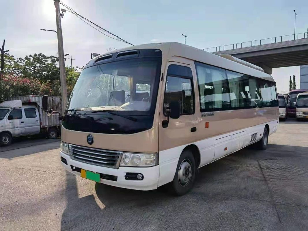 22 assentos ônibus usado 2019 anos da pousa-copos usaram a direção da mão de Mini Bus Electric Engine Left