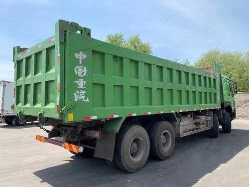 Caminhão de descarregador ZZ3317N4667E1 dos cavalos-força 8X4 8.2m do caminhão pesado 380 de Sinotruk HOWO 7 da mão de China segunda