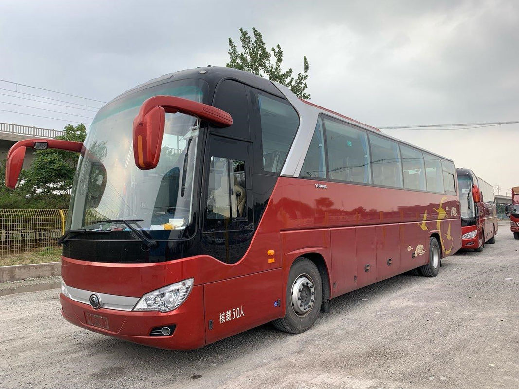 Motor 2019 usado de Yuchai da parte traseira do chassi 243kw da bolsa a ar da disposição dos assentos 2+2 do ônibus ZK6122 50 de Yutong