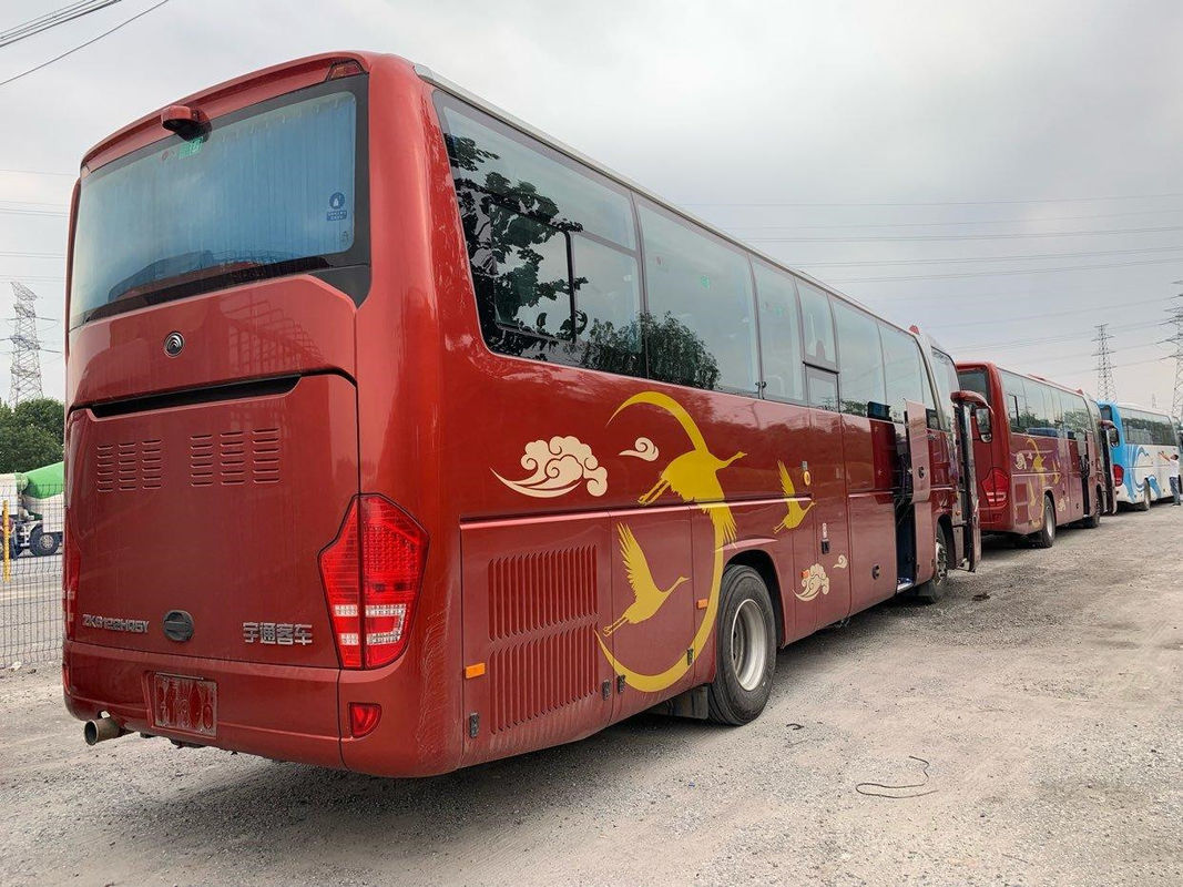 Motor 2019 usado de Yuchai da parte traseira do chassi 243kw da bolsa a ar da disposição dos assentos 2+2 do ônibus ZK6122 50 de Yutong