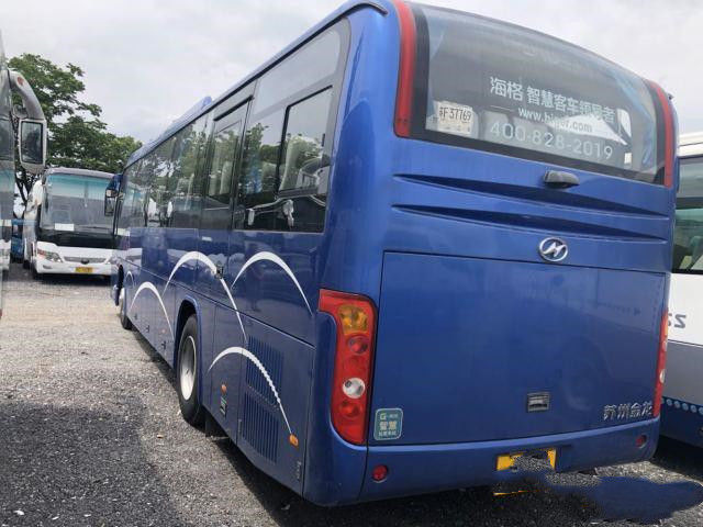 Ônibus de excursão usado 35000km mais alto usado do chassi da bolsa a ar do motor 171kw da parte traseira do ônibus KLQ6119T 51Seats Yuchai para África