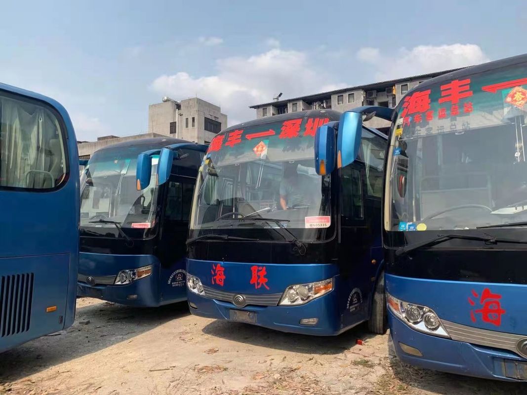 41 treinador usado ônibus usado assentos Bus de Yutong ZK6107 2013 direção LHD do ano 100km/H NENHUM acidente