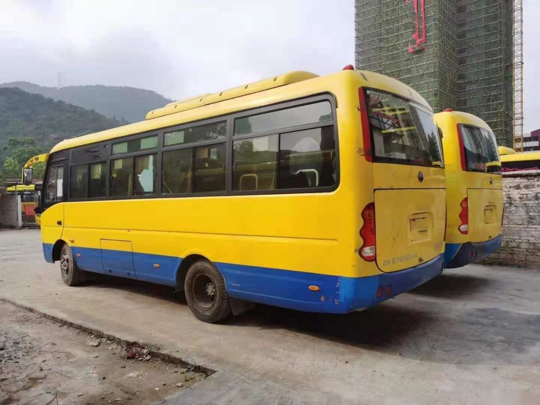 Euro usado IV 26seats do ônibus do passageiro de Yutong Mini Bus ZK6720d Front Engine 95kw Yuchai bom