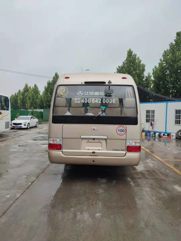 2020 o ônibus usado da pousa-copos de Jiangling do ano 32 assentos, usou o negócio Seat de Mini Bus Coaster Bus With para o negócio