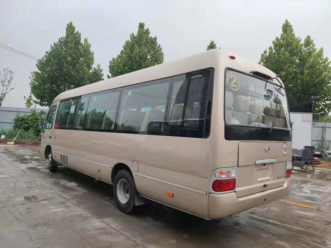 2020 o ônibus usado da pousa-copos de Jiangling do ano 32 assentos, usou o negócio Seat de Mini Bus Coaster Bus With para o negócio