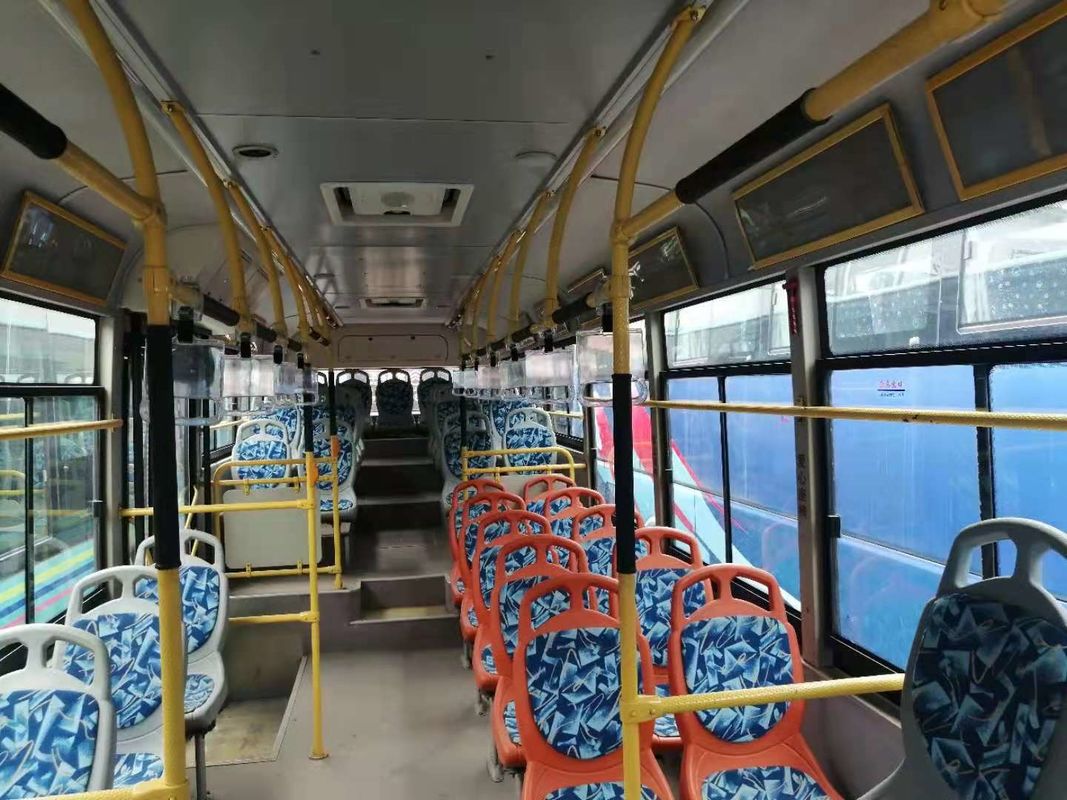 Do ônibus de aço do motor diesel do chassi do ônibus de excursão do dragão 45 do tipo do ônibus da cidade assentos dourados portas dobro usadas usadas