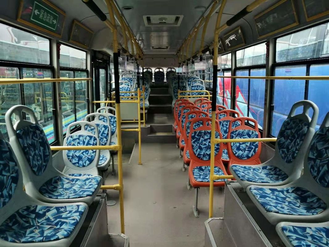 Do ônibus de aço do motor diesel do chassi do ônibus de excursão do dragão 45 do tipo do ônibus da cidade assentos dourados portas dobro usadas usadas