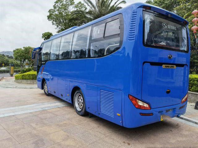 O tipo usado Kinglong 35 do modelo XMQ6859 do ônibus de excursão assenta o baixo Euro III do quilômetro usou Mini Coach