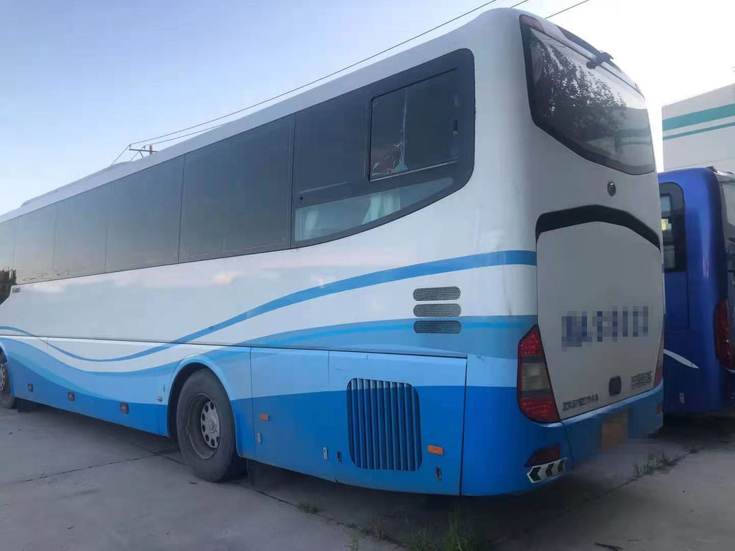 53 treinador usado ônibus usado assentos Bus de Yutong ZK6127 motor diesel LHD de 2008 assentos novos do ano nas boas condições