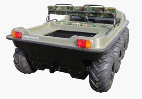 Off Road 8X8 todos os veículos anfíbios do terreno apropriados para a terra e a água