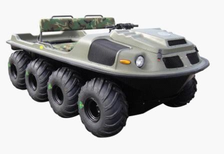 Off Road 8X8 todos os veículos anfíbios do terreno apropriados para a terra e a água