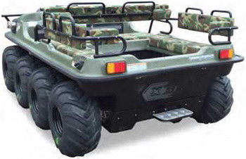 Off Road 8X8 todos os veículos anfíbios do terreno apropriados para a terra e a água