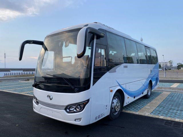 A segunda mão Kinglong usou o treinador Bus 36 assentos que a movimentação manual da mão esquerda transporta o tipo XMQ6829