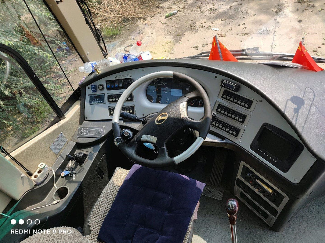 A suspensão XMQ6126 da mola de lâmina dos assentos de Kinglong 55 usou o treinador Bus For Sale de Passager da cidade da canela